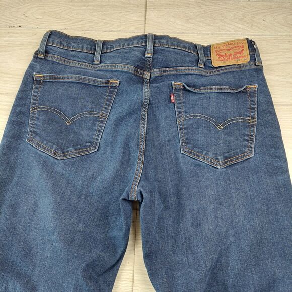 Levi’s 541 Jeans Mens 38x34 Denim Athletic Straight‎ Leg Western Workwear - Picture 4 of 9